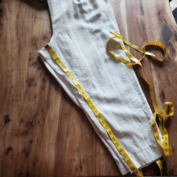 My style linen blend striped pants, size 2X - Picture 8 of 8